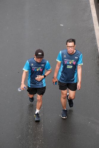 Race photo from Road to BAF Lions Run 2024