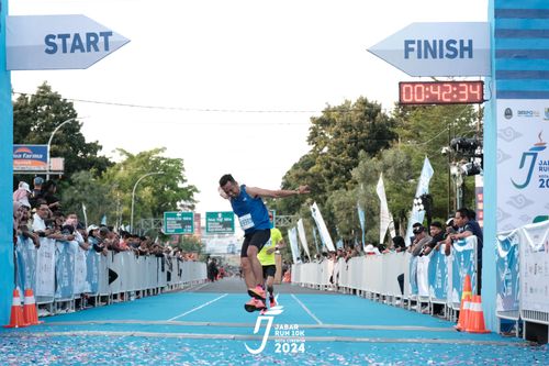 Race photo from Jabar Run 10K 2024