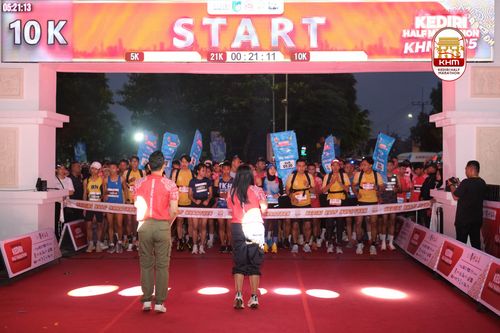 Race photo from Kediri Half Marathon 2025