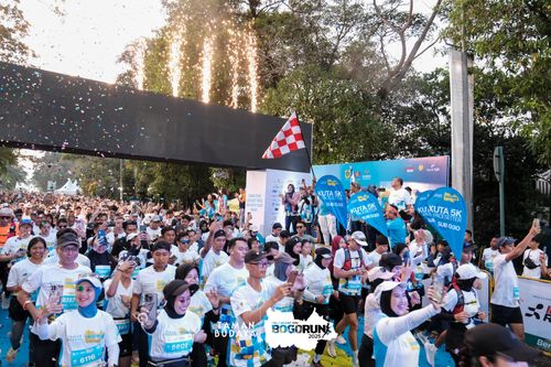Race photo from Taman Budaya x BOGORUN 2025