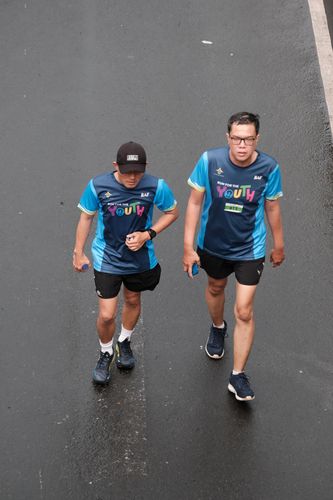 Race photo from Road to BAF Lions Run 2024