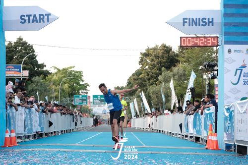 Race photo from Jabar Run 10K 2024