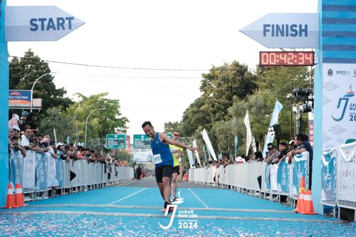 Race photo from Jabar Run 10K 2024