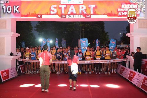 Race photo from Kediri Half Marathon 2025