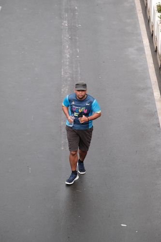 Race photo from Road to BAF Lions Run 2024