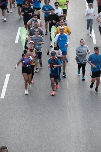 Race photo from Lari Bareng Yuk!