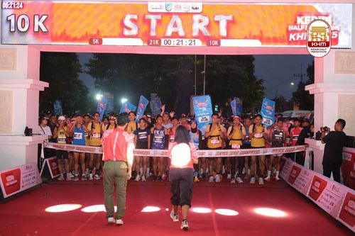 Race photo from Kediri Half Marathon 2025