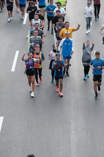 Race photo from Lari Bareng Yuk!
