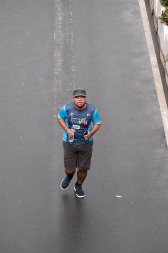 Race photo from Road to BAF Lions Run 2024