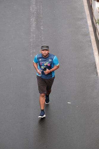 Race photo from Road to BAF Lions Run 2024