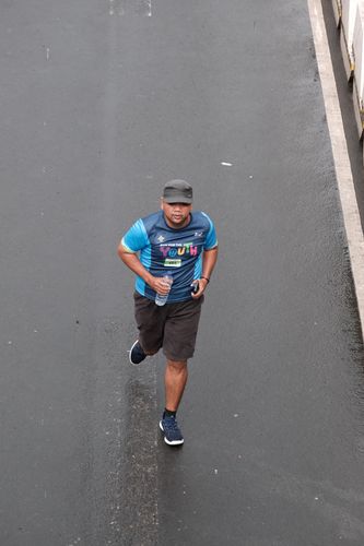 Race photo from Road to BAF Lions Run 2024