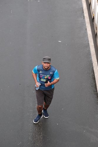 Race photo from Road to BAF Lions Run 2024