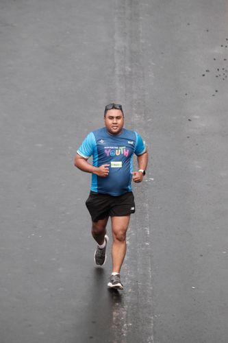 Race photo from Road to BAF Lions Run 2024