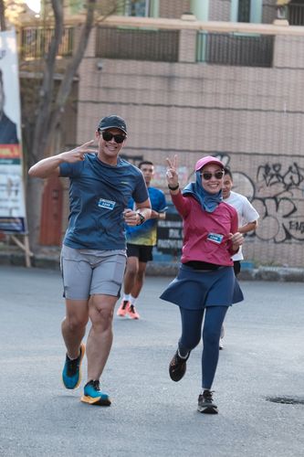 Race photo from Shake Out Run Jabar 10K