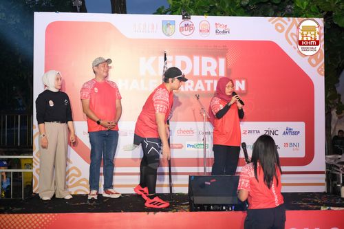 Race photo from Kediri Half Marathon 2025