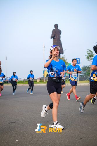 Race photo from ISOPlus Run 2024 Jakarta