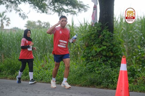 Race photo from Kediri Half Marathon 2025