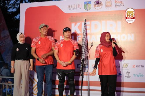 Race photo from Kediri Half Marathon 2025