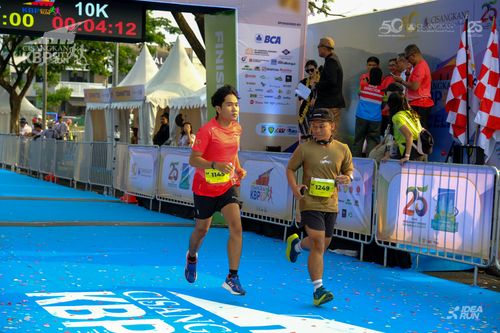 Race photo from CISANGKAN KBP CITY RUN 2025