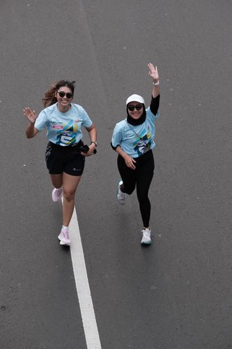 Race photo from Smartfren Run 2024 Vibes