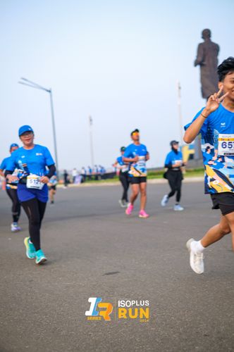 Race photo from ISOPlus Run 2024 Jakarta