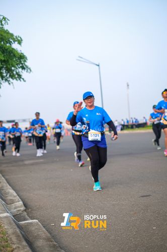 Race photo from ISOPlus Run 2024 Jakarta