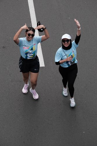 Race photo from Smartfren Run 2024 Vibes