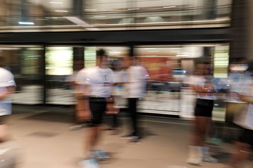 Race photo from PIK NITE RUN VIBES