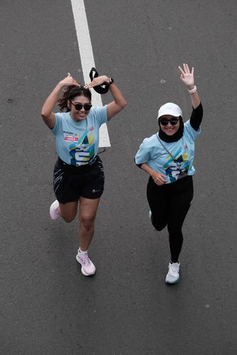 Race photo from Smartfren Run 2024 Vibes