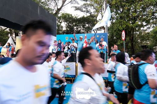 Race photo from Taman Budaya x BOGORUN 2025
