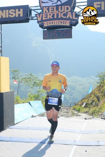 Race photo from Kelud Vertical Challenge 2024