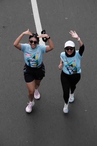 Race photo from Smartfren Run 2024 Vibes