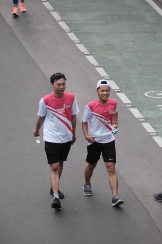 Race photo from Smartfren Run 2024 Vibes