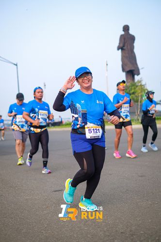 Race photo from ISOPlus Run 2024 Jakarta