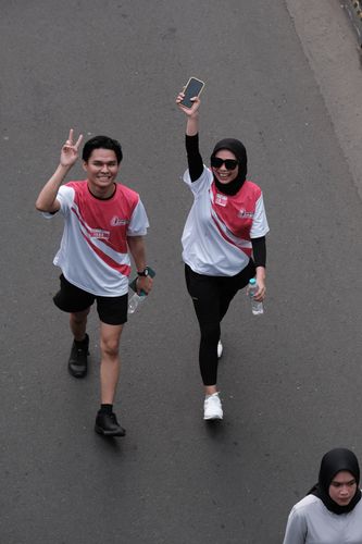 Race photo from Smartfren Run 2024 Vibes