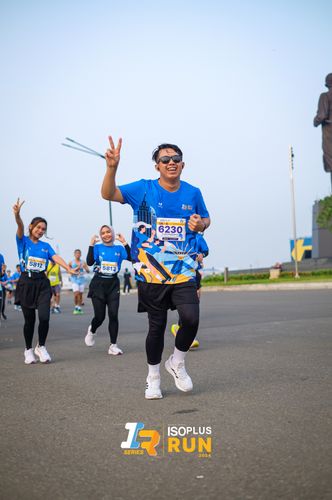 Race photo from ISOPlus Run 2024 Jakarta