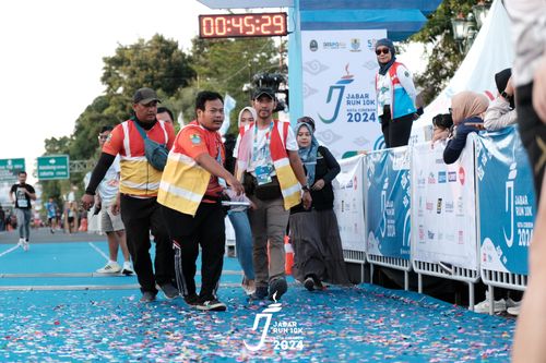 Race photo from Jabar Run 10K 2024
