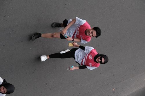 Race photo from Smartfren Run 2024 Vibes