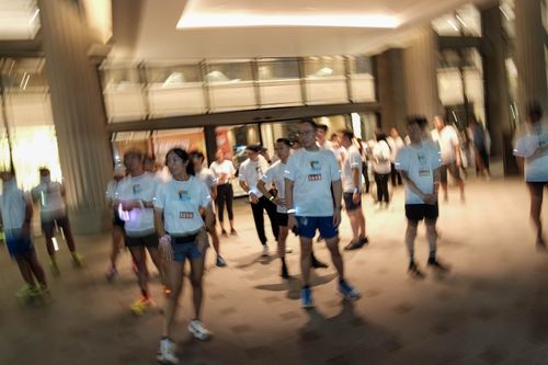 Race photo from PIK NITE RUN VIBES