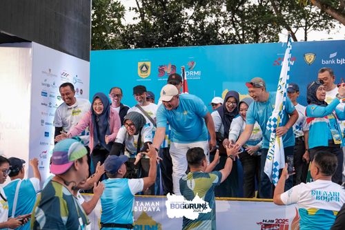 Race photo from Taman Budaya x BOGORUN 2025