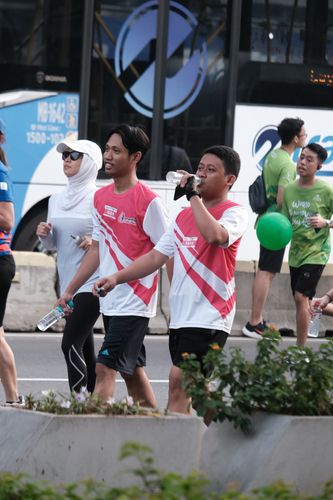Race photo from Smartfren Run 2024 Vibes