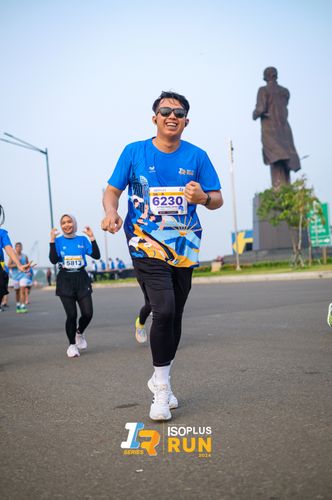 Race photo from ISOPlus Run 2024 Jakarta