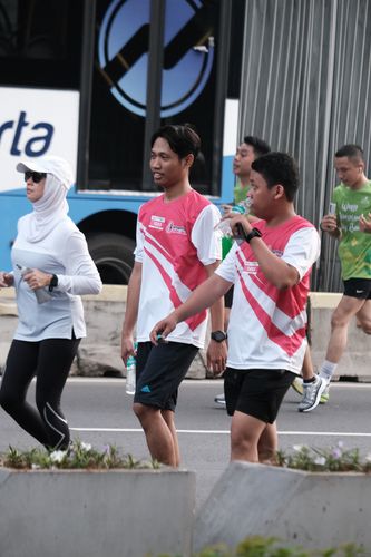 Race photo from Smartfren Run 2024 Vibes