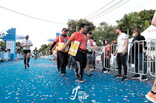 Race photo from Jabar Run 10K 2024