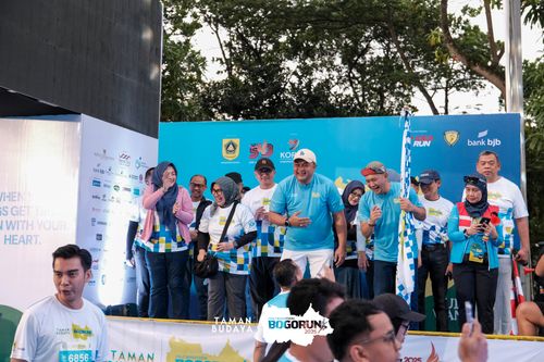 Race photo from Taman Budaya x BOGORUN 2025