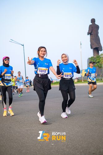 Race photo from ISOPlus Run 2024 Jakarta