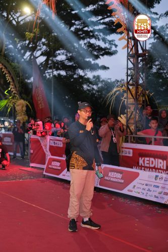 Race photo from Kediri Half Marathon 2025