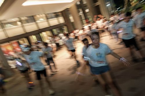 Race photo from PIK NITE RUN VIBES