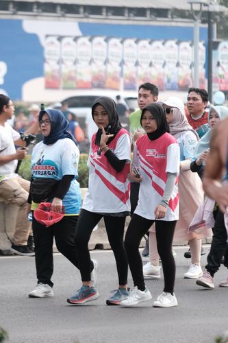 Race photo from Smartfren Run 2024 Vibes