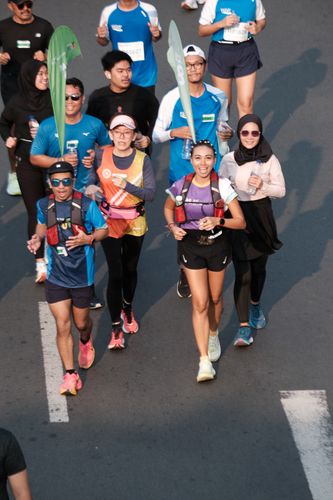 Race photo from Lari Bareng Yuk!